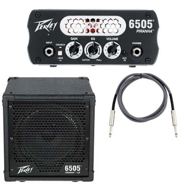 Peavey 6505 Piranha Micro Head Bundle