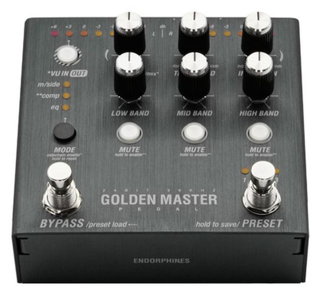 Endorphin.es Golden Master Pedal Black