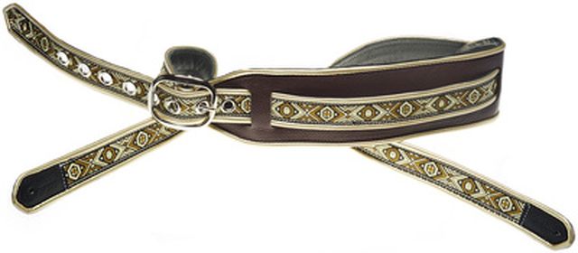 Jodi Head Guitar Straps Thunderbird B/K Diamond
