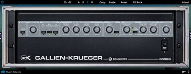 Plugin Alliance Gallien Krueger 800RB