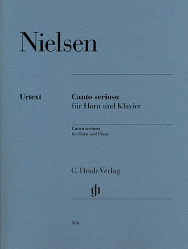Henle Verlag Nielsen Canto Serioso für Horn