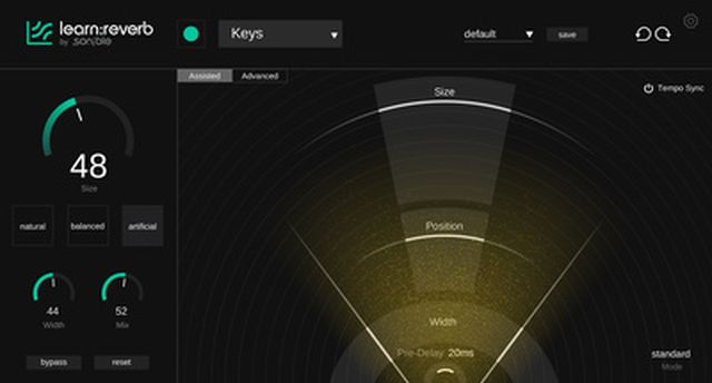 Sonible learn:reverb