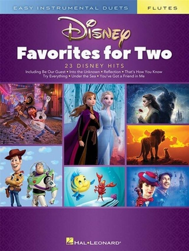Hal Leonard Disney Favorites Two Flute