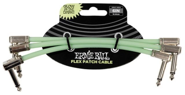 Ernie Ball Flex Patch Cable 6" GID Set
