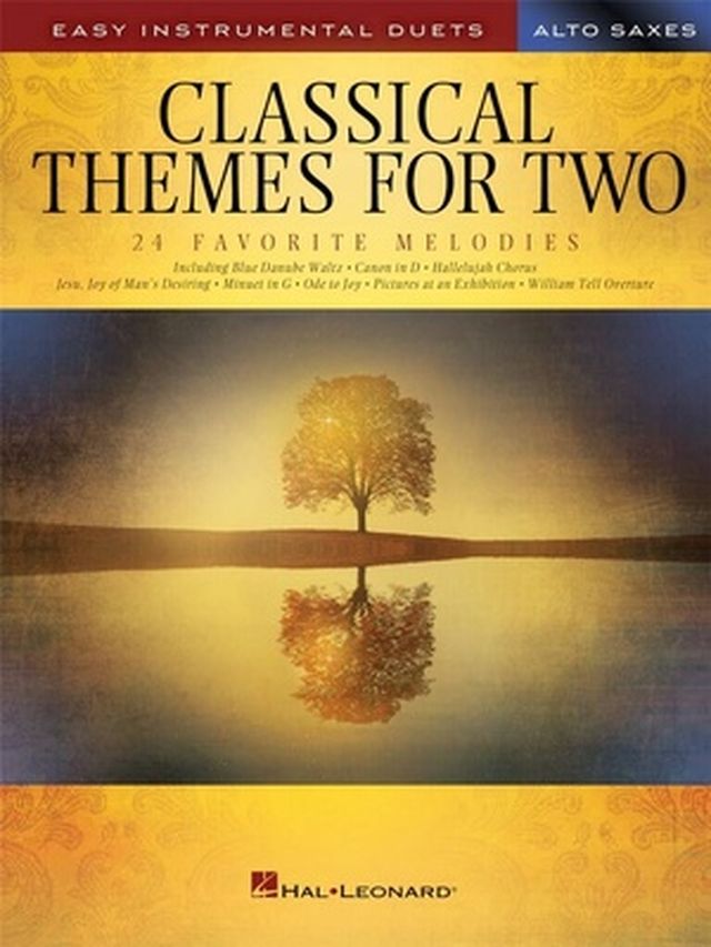 Hal Leonard Classical Themes Two Alto Sax