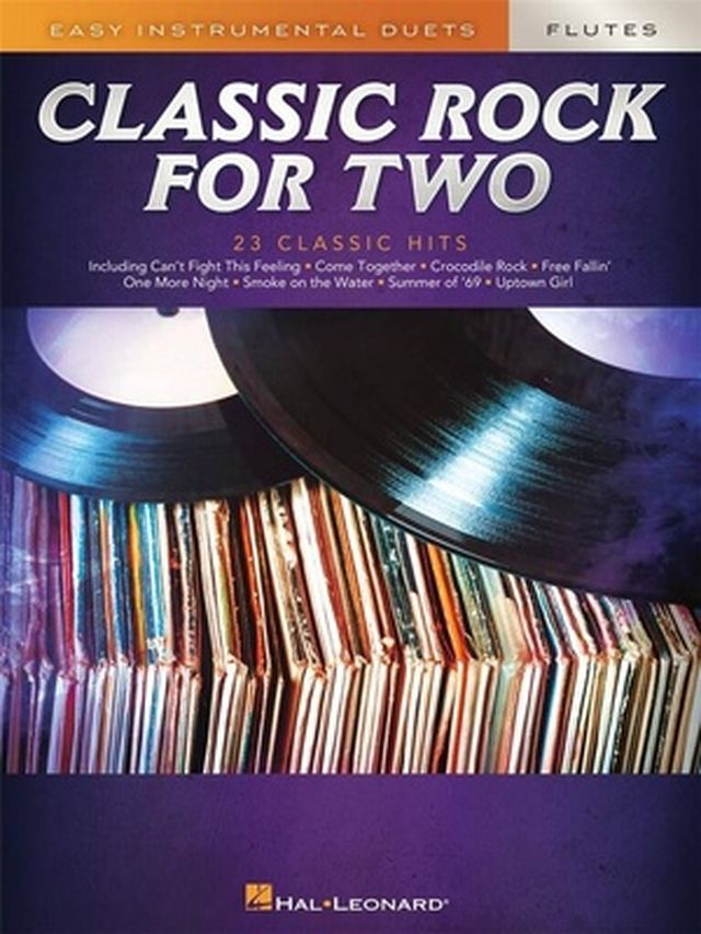 Hal Leonard Classic Rock Two Flutes