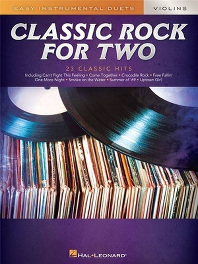 Hal Leonard Classic Rock Two Violins