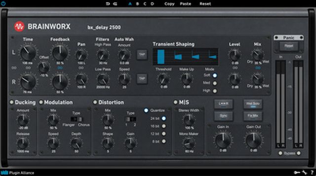 Brainworx bx_delay 2500