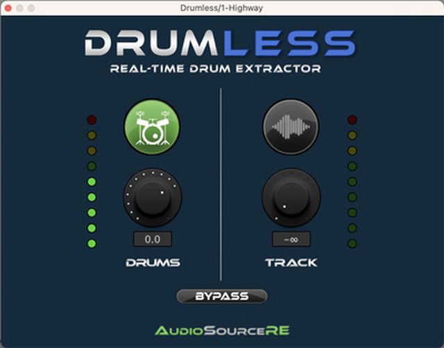 AudioSourceRE Drumless