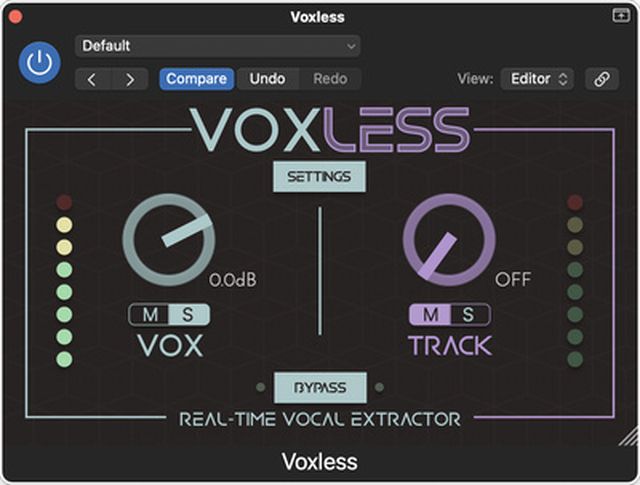 AudioSourceRE Voxless