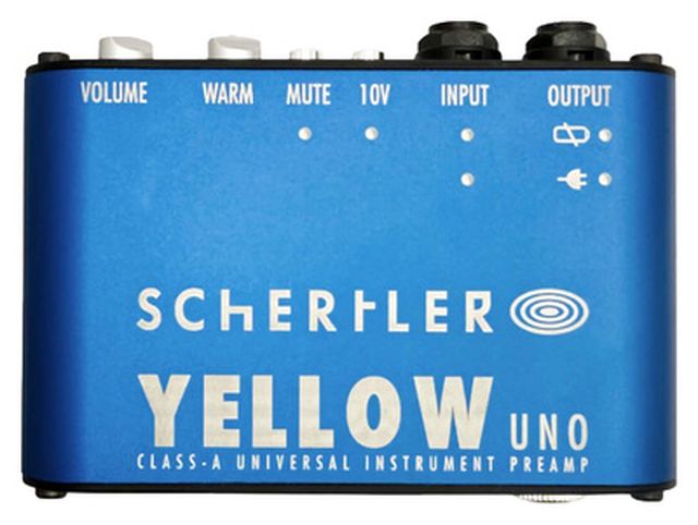 Schertler Yellow Uno Pre-Amplifier