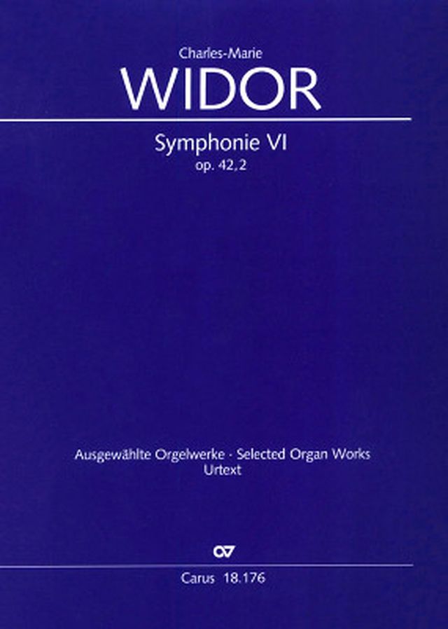 Carus Verlag Widor Sinfonie VI