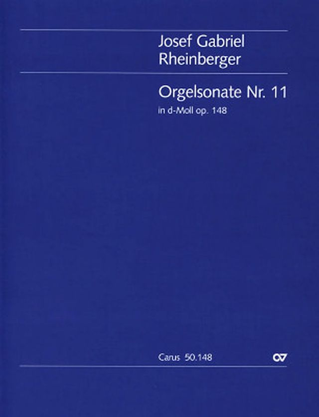 Carus Verlag Rheinberger Orgelsonate Nr. 11