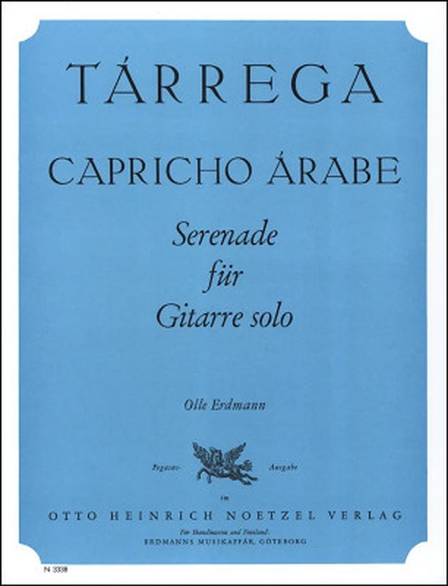 Heinrichshofen Verlag Tárrega Capricho árabe