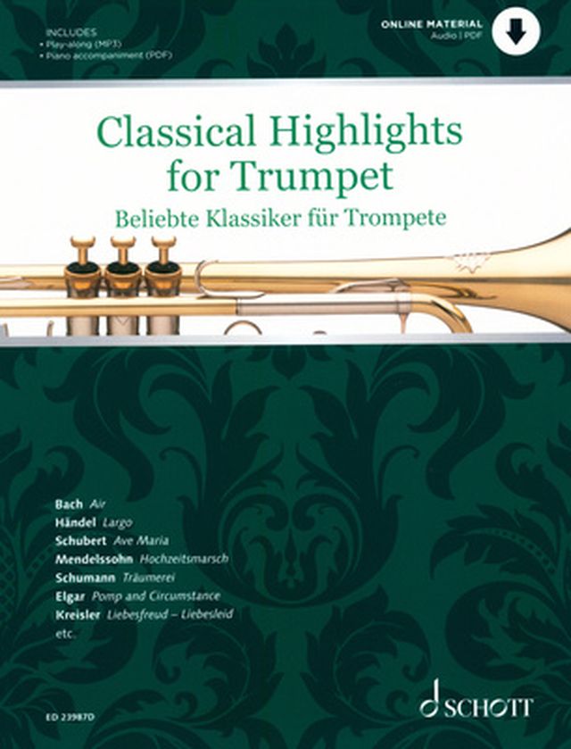 Schott Classical Highlights Trumpet D