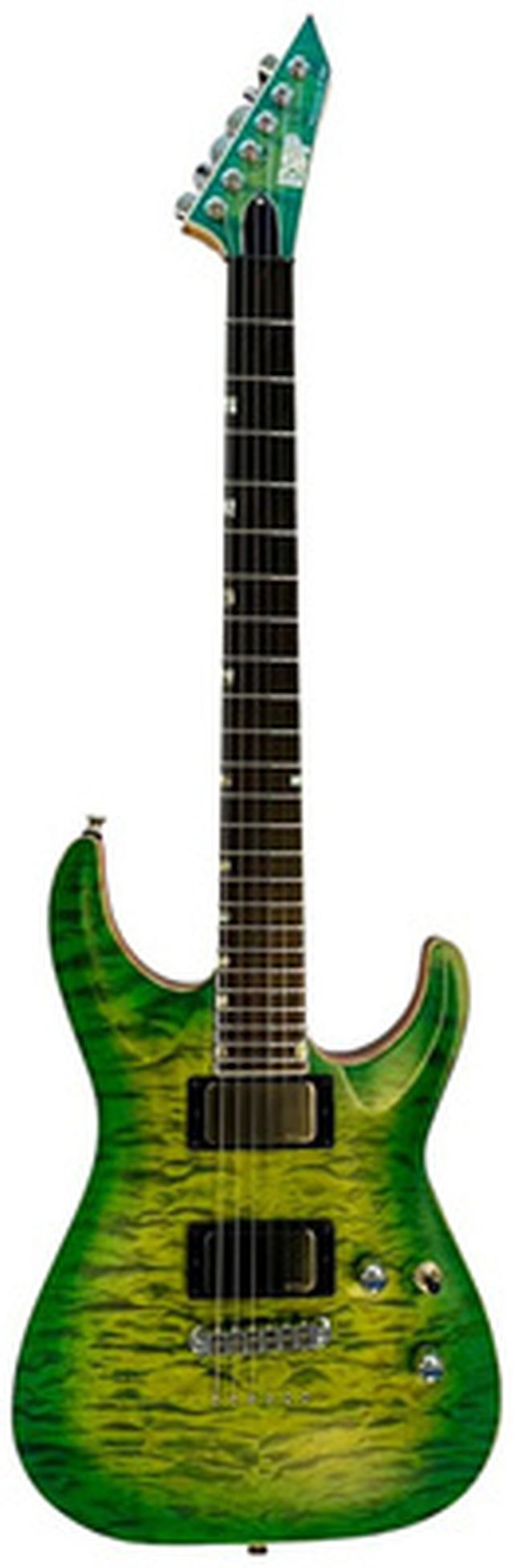 ESP HORIZON 2 QM LIME BURST SATIN
