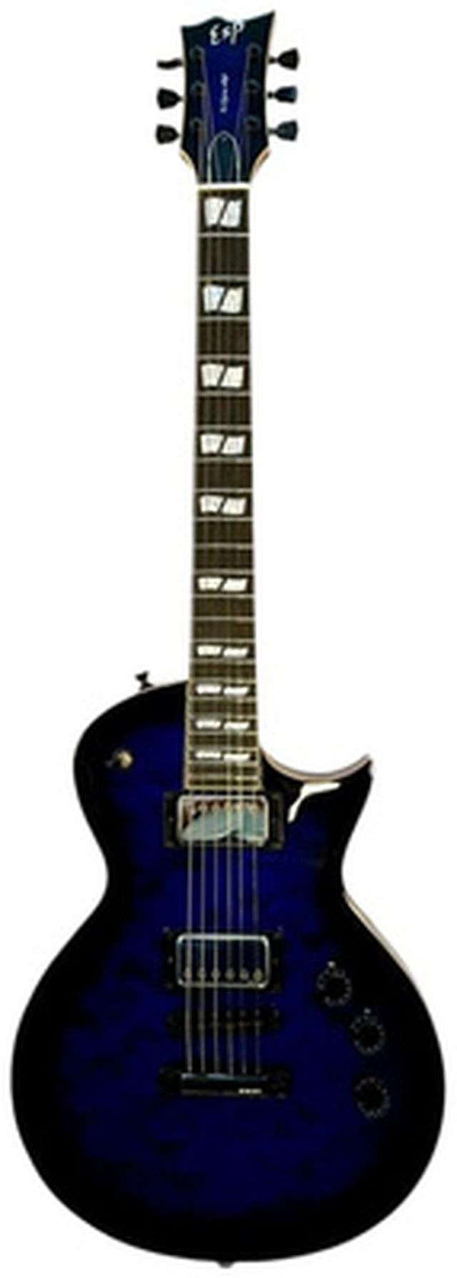 ESP ECLIPSE QM DARK BLUE SUNBURST