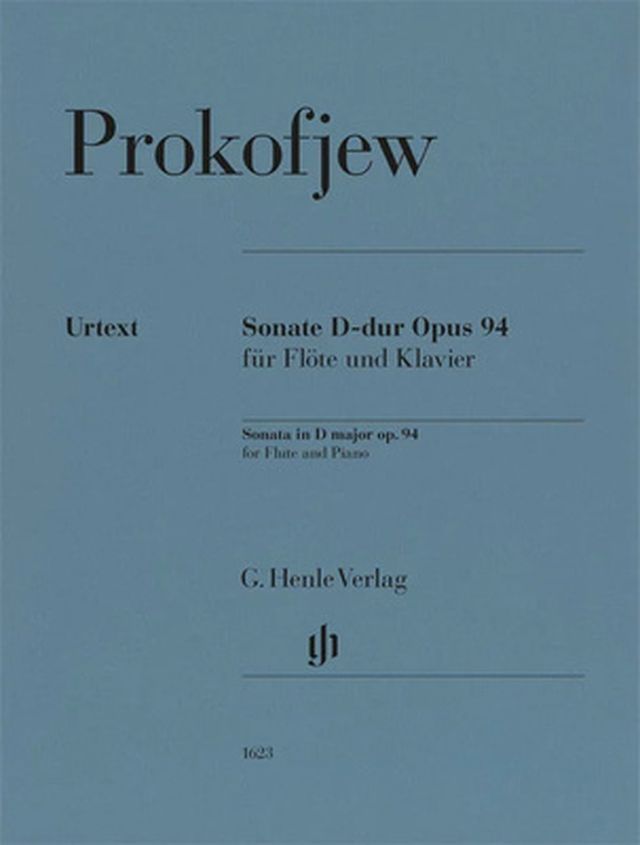 Henle Verlag Prokofjew Flötensonate D-dur