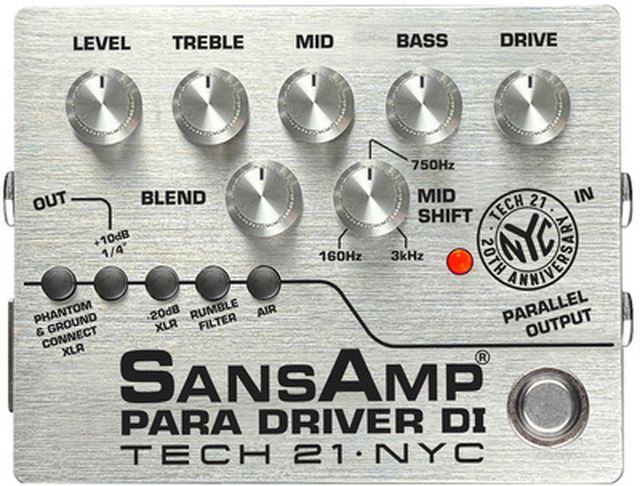 Tech 21 SansAmp Paradriver D.I. 20th