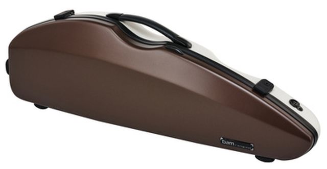 bam Bonbon Violin Case BR/WH SH
