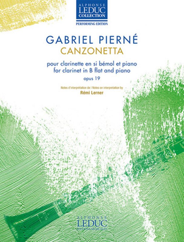 Alphonse Leduc Pierné Canzonetta