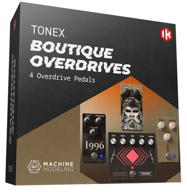 IK Multimedia TONEX Boutique Overdrives