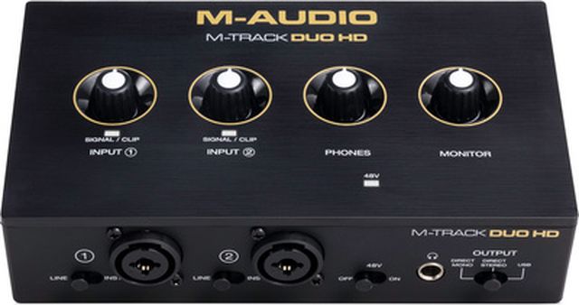 M-Audio M-Track Duo HD Producer Pack