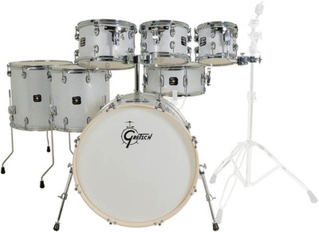 Gretsch Drums Energy White Pearl 7pcs Set