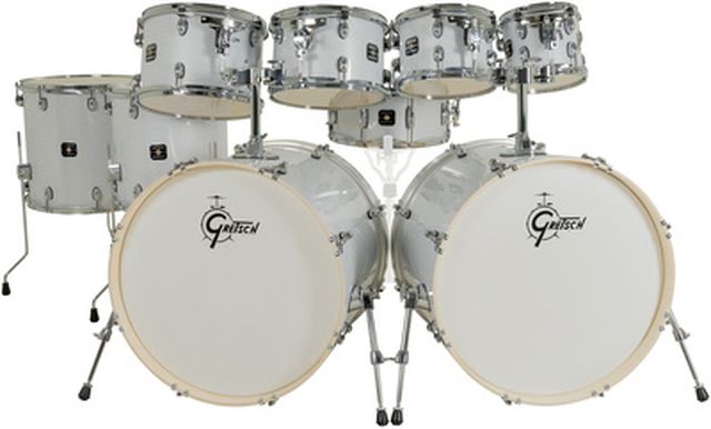 Gretsch Drums Energy White Pearl 9pcs Set