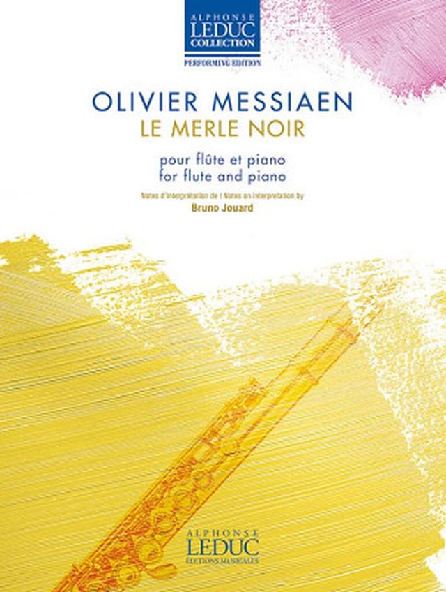 Alphonse Leduc Messiaen Le Merle Noir