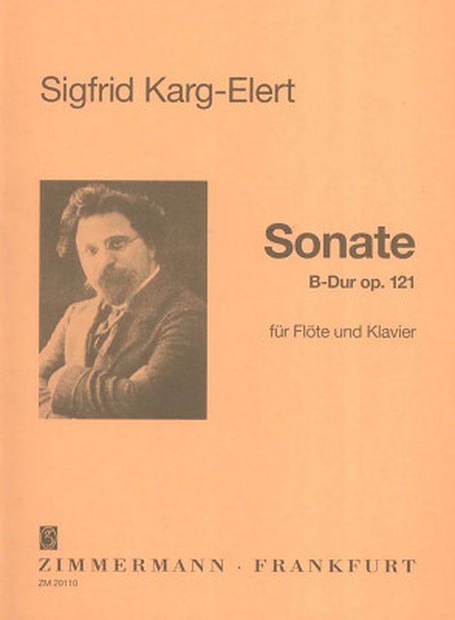 Zimmermann Verlag Karg-Elert Sonate B-Dur op.121