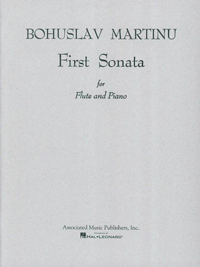 Associated Music Publishers Martinu Sonata No. 1 Flute