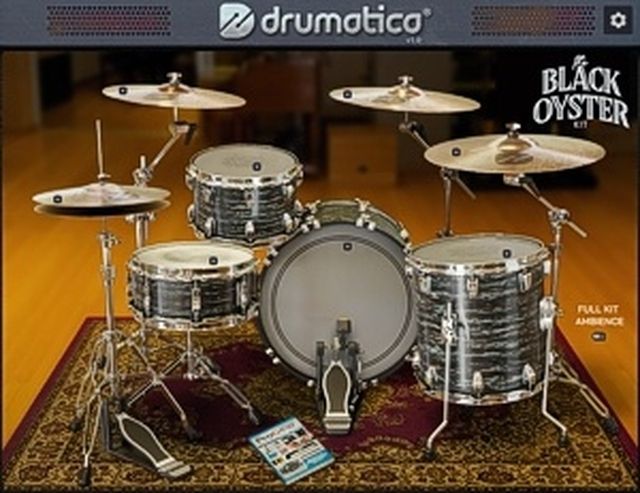 Drumatica Black Oyster Drum Kit