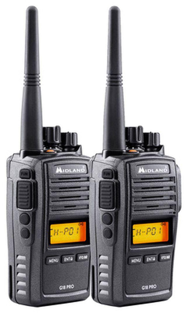 Midland G18 Pro NC Case Set 2 MA 25