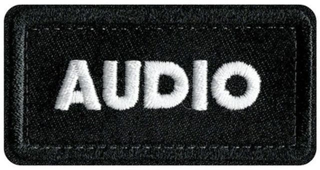 CRDBAG Patches Audio 3 Pcs