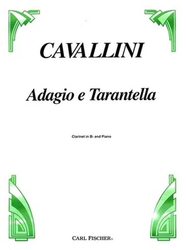 Carl Fischer Cavallini Adagio E Tarantella