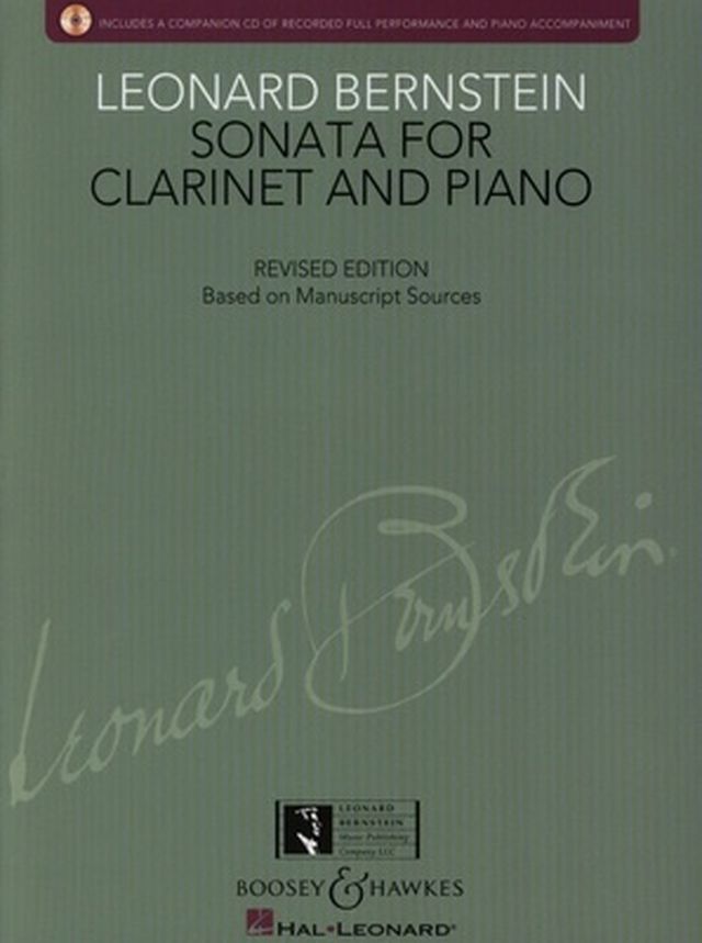 Boosey & Hawkes Bernstein Sonata For Clarinet