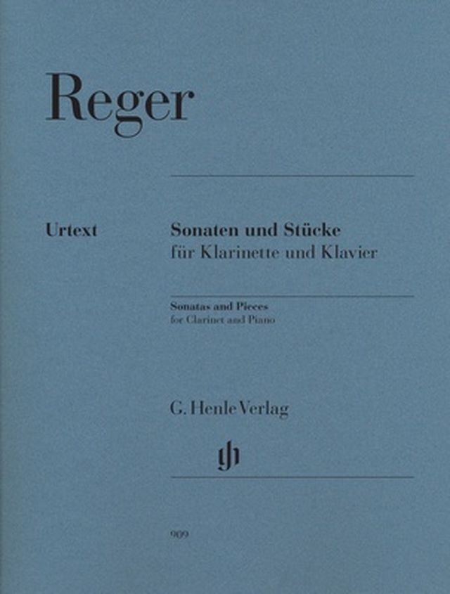 Henle Verlag Reger Sonaten und Stücke