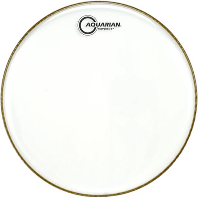 Aquarian 18" Response 2 Clear Bassdrum