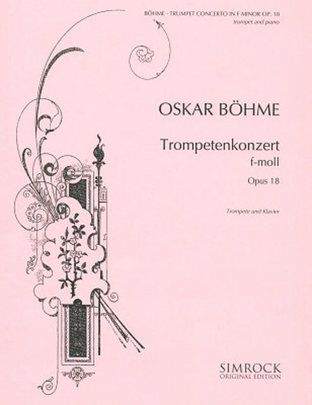 Simrock Böhme Konzert f-moll op. 18