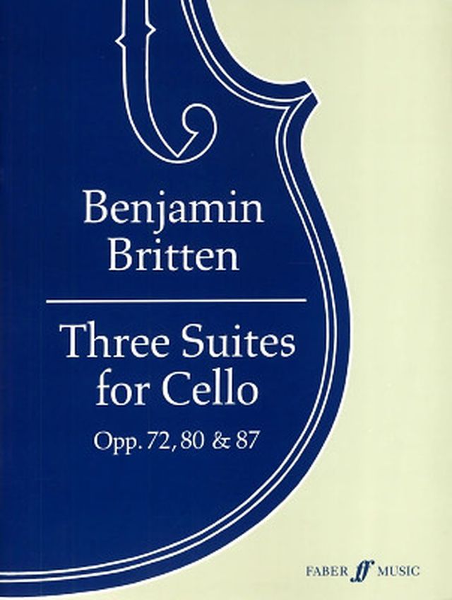 Faber Music Britten 3 Suiten Cello
