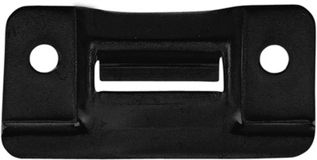Adam Hall 1632 KEEP Keeper Plate Black
