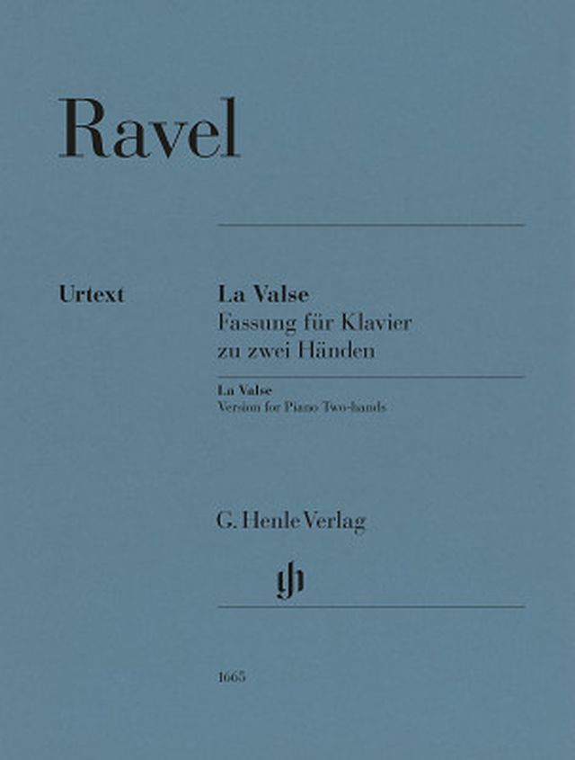 Henle Verlag Ravel La Valse