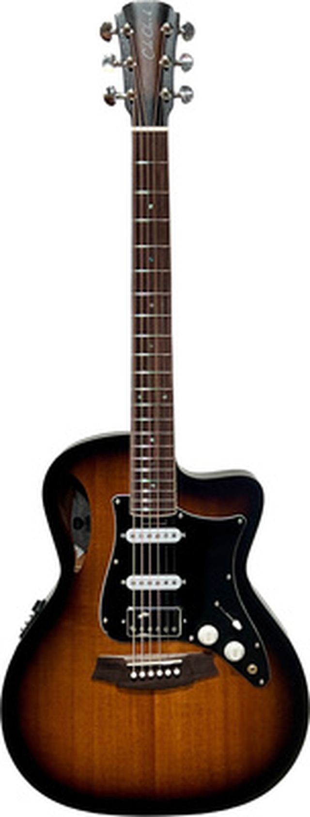 Cole Clark STL1EC-MMAH-HSS-SUN Hybrid