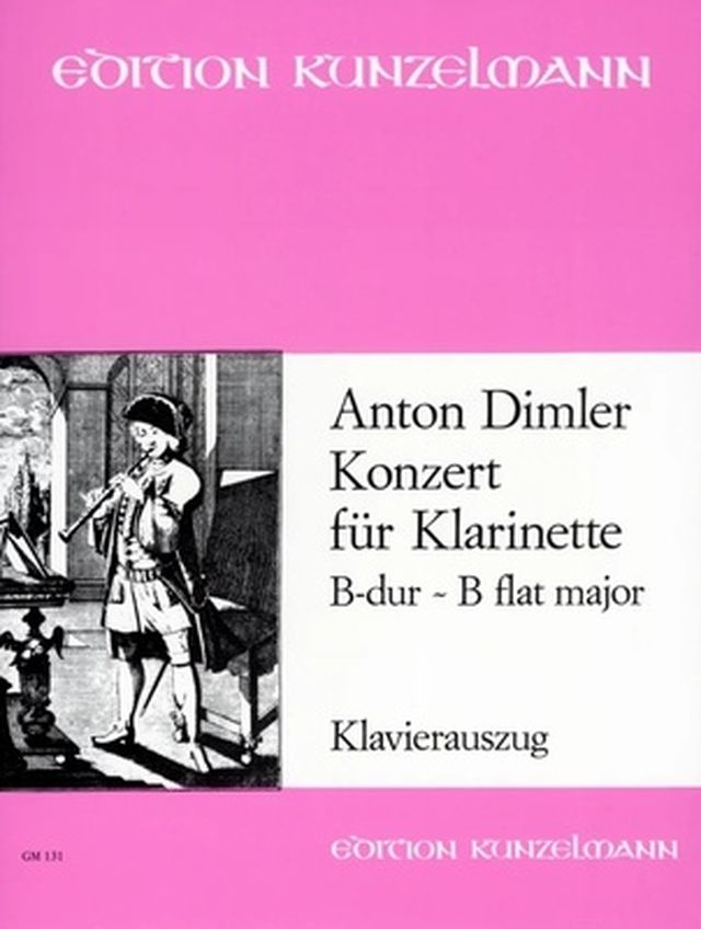 Edition Kunzelmann Dimler Konzert für Klarinette