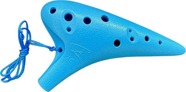 Thomann 12H Ocarina C3 Light Blue Rivo