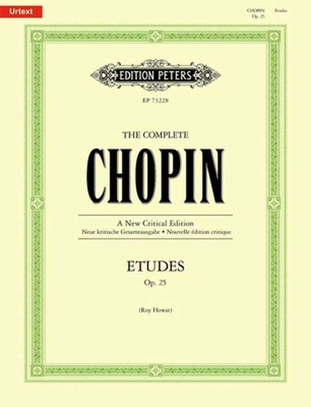 Edition Peters Complete Chopin Etudes