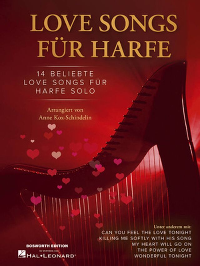 Bosworth Love Songs für Harfe