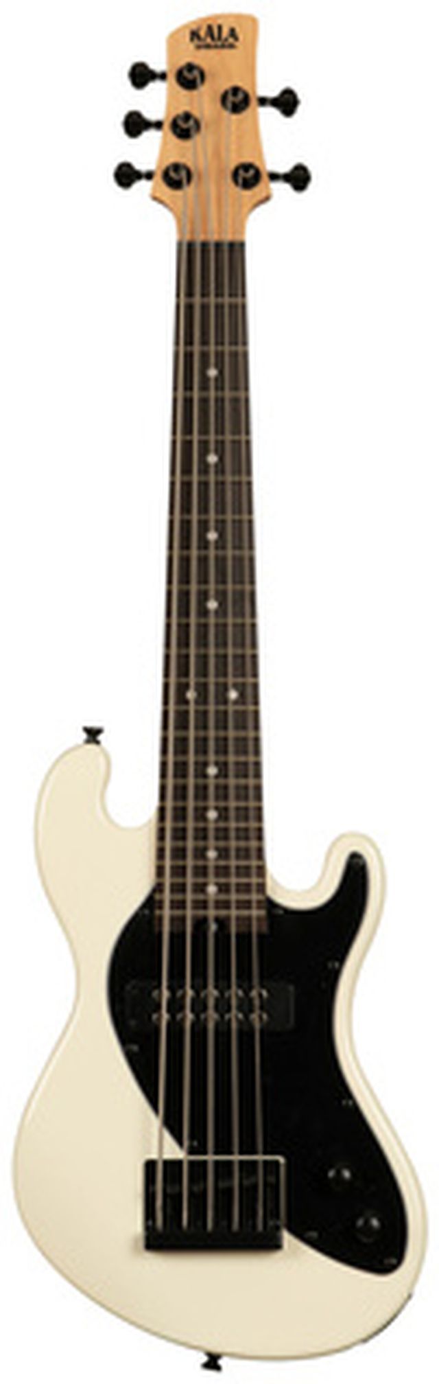 Kala U-Bass 5 Sweet Cream Fretted