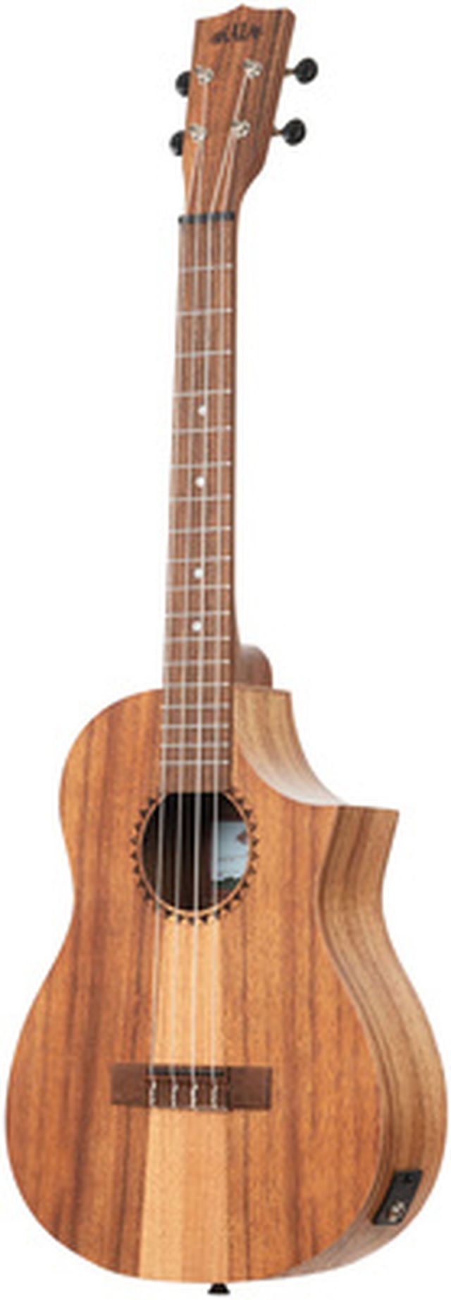 Kala Teak Tri-Top Bariton Ukulele